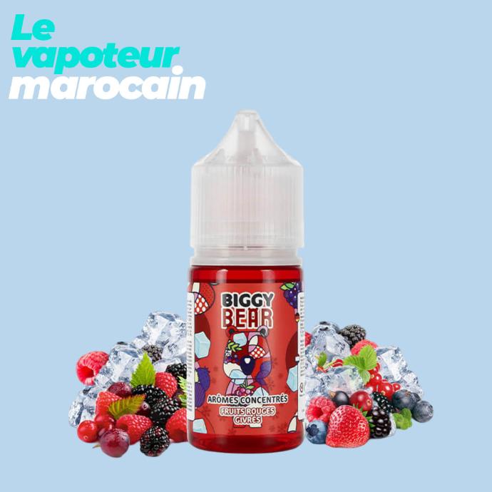 CONCENTRÉ FRUITS ROUGES GIVRÉES 30ML LIGHT EDITION-BIGGY BEAR