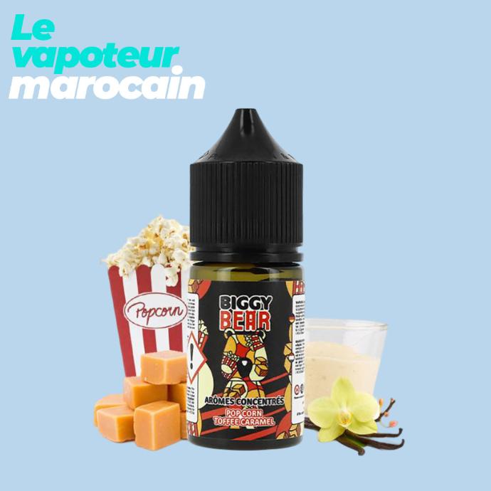 CONCENTRÉ POPCORN TOFFEE CARAMEL 30ML LIGHT EDITION-BIGGY BEAR