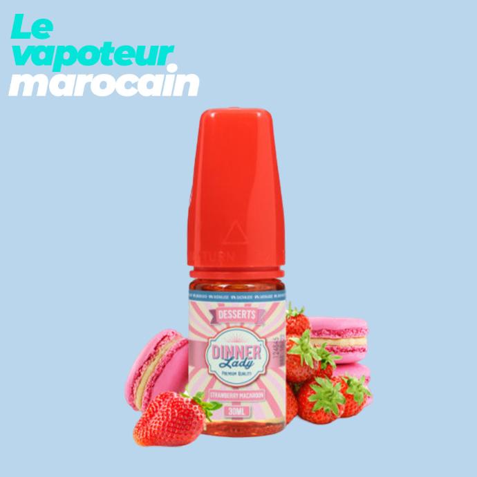 [DIY/DIL-STM-30ML] CONCENTRÉ STRAWBERRY MACAROON 30ML - DINNER LADY