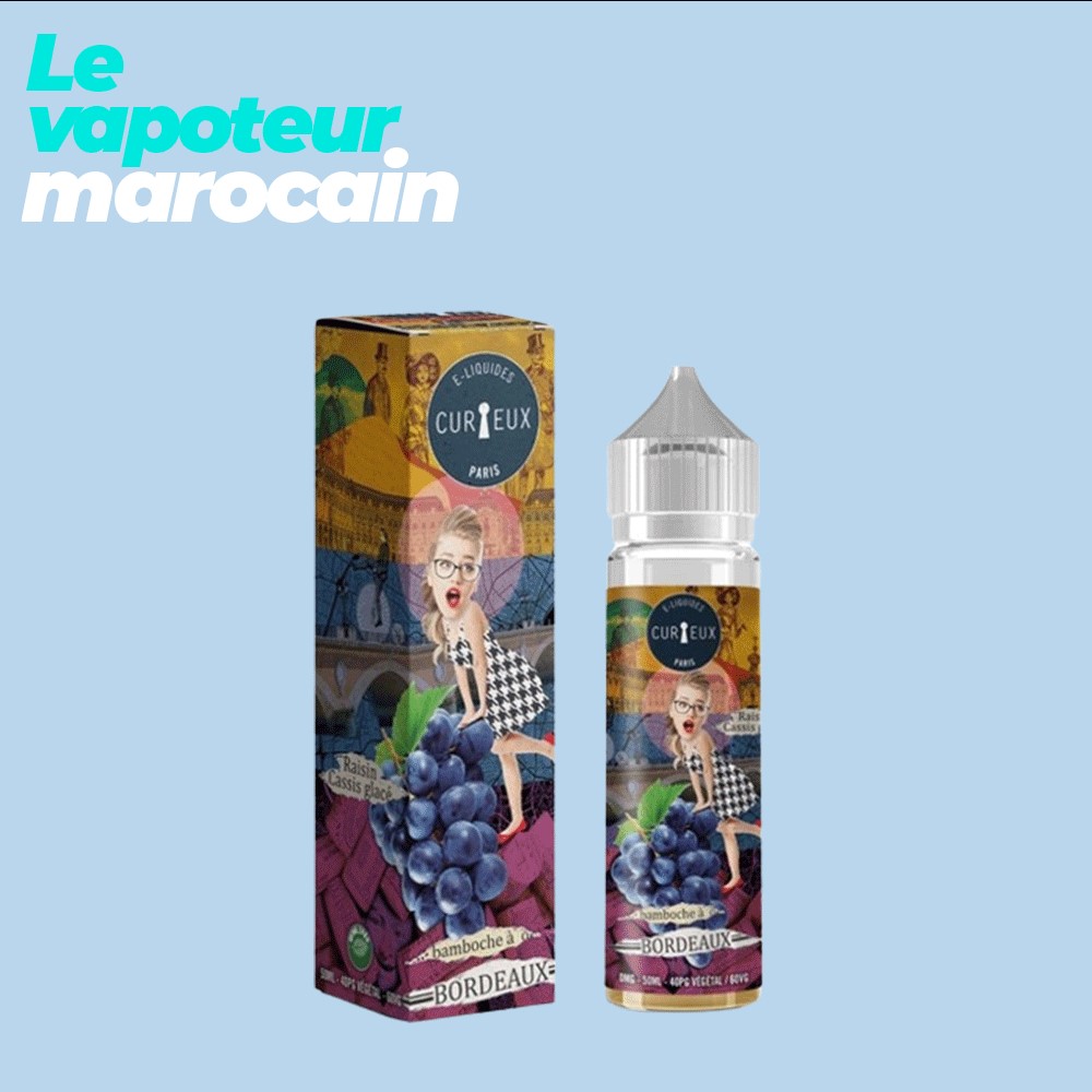 [LIQ/CUR-BAB-50ML] BAMBOCHE A BORDEAUX 50ML 0MG - CURIEUX - ÉDITION HEXAGONE