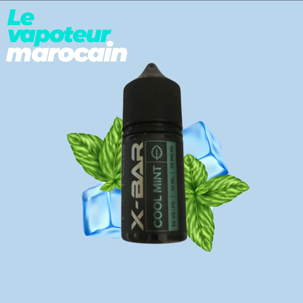 COOL MINT 30ML 50mg - sel de nicotine - X-BAR