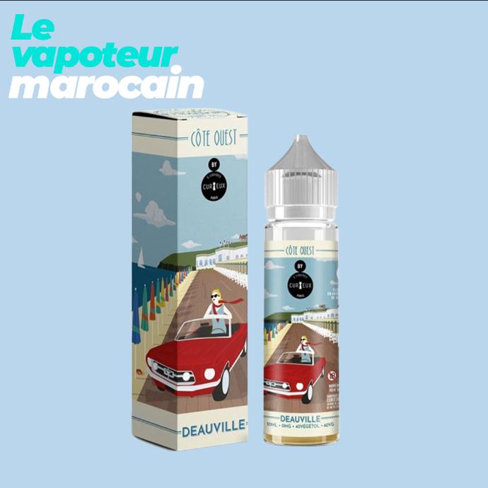 [LIQ/CUR-DEA-50ML] DEAUVILLE 50ML 0MG - CURIEUX - ÉDITION CÔTE OUEST