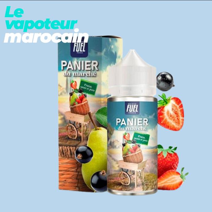 FRAISE CASSIS POIRE 100ML- PANIER DU MARCHÉ