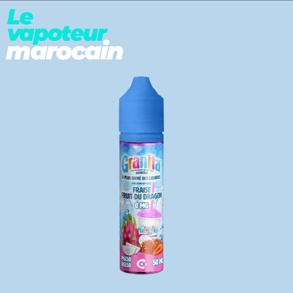 [LIQ/GRA-FFD-50ML] FRAISE FRUIT DU DRAGON 50ML 0MG - GRANITA