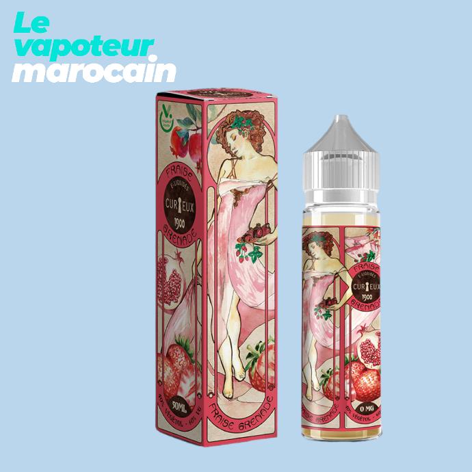 [LIQ/CUR-FRG-50ML] FRAISE GRENADE 50ML 0MG - CURIEUX - ÉDITION 1900