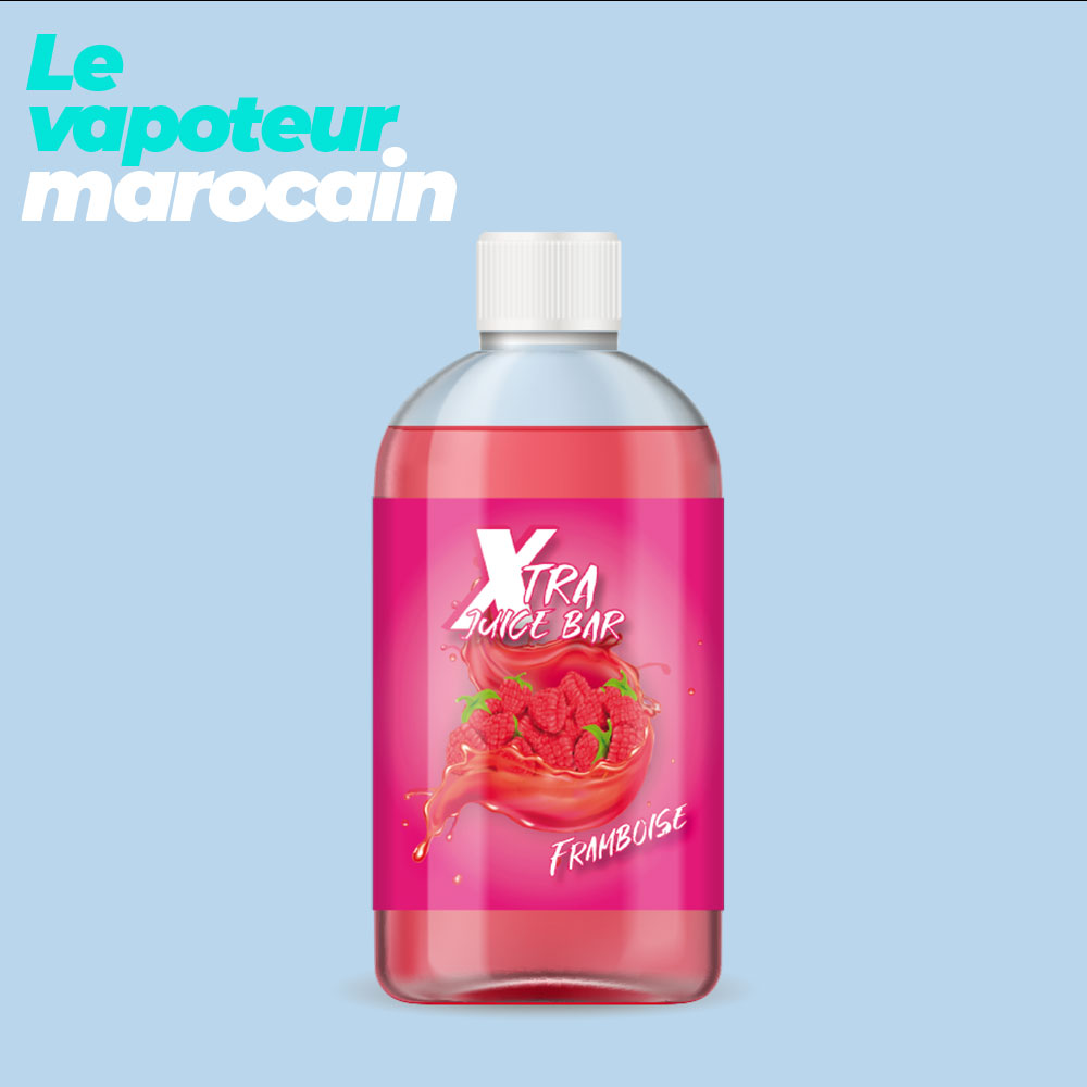 [LIQ/XJB-16-1L] FRAMBOISE 1L 0MG - XTRA JUICE BAR