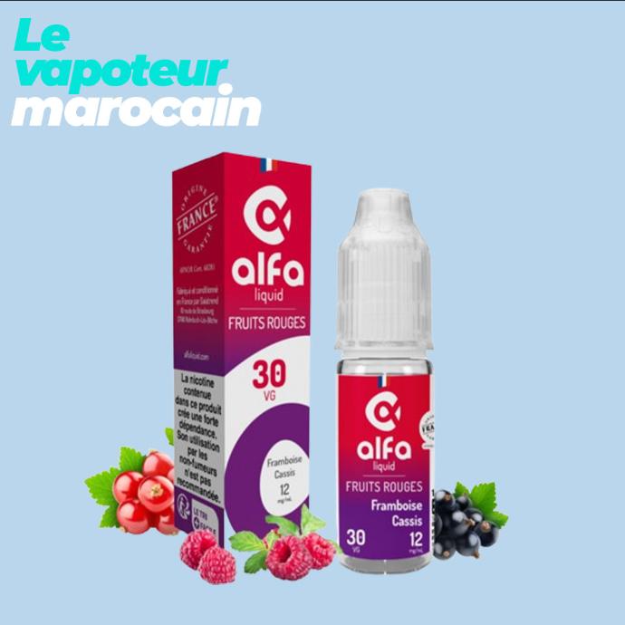 FRAMBOISE CASSIS 10ML - ALFALIQUID