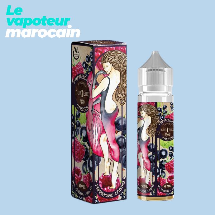 [LIQ/CUR-FRC-50ML] FRAMBOISE CASSIS 50ML 0MG - CURIEUX - ÉDITION 1900