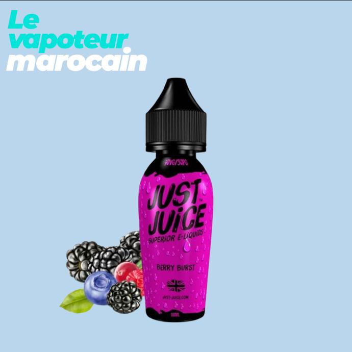 [LIQ/JUJ-BEB-50ML] BERRY BURST 50ML 0MG - JUST JUICE