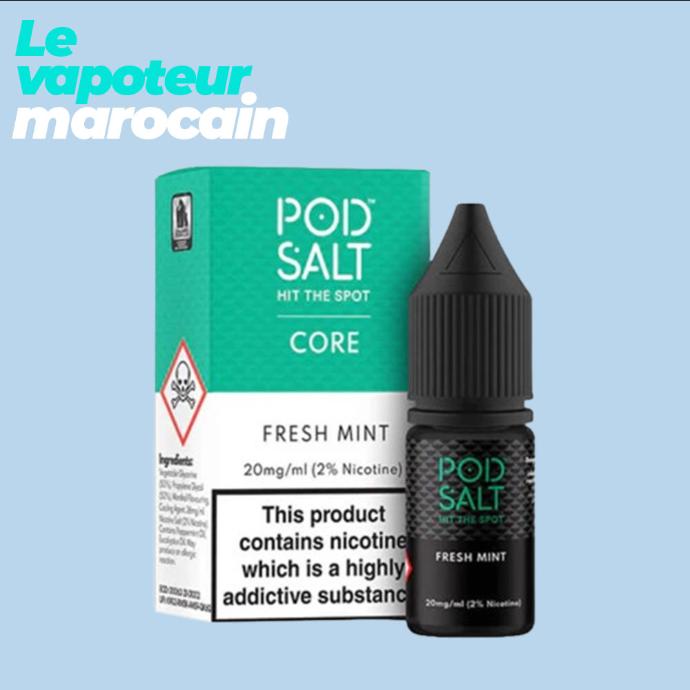 [LIQ/PSH-FRM-10ML-20MGS] FRESH MINT 10ML 20mg sel de nicotine - POD SALT