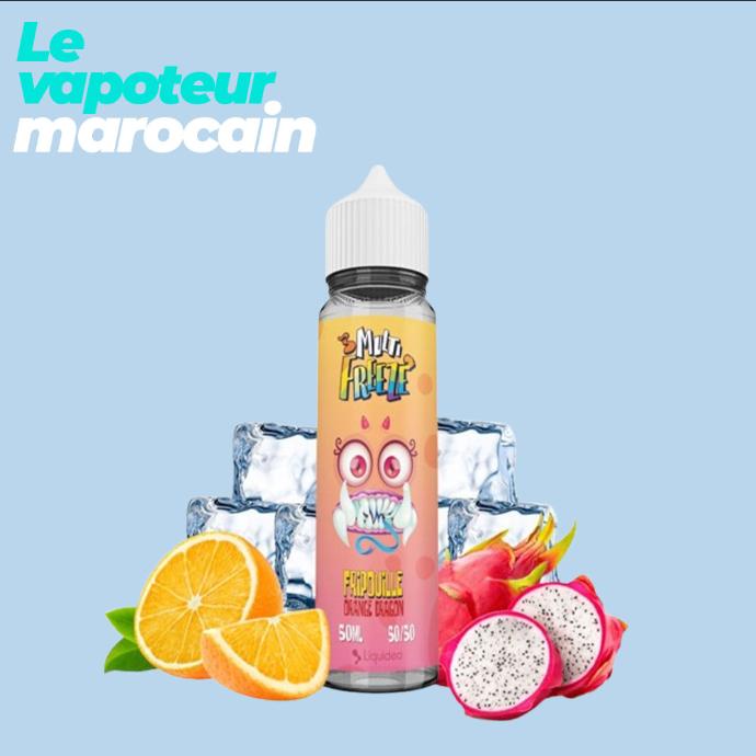 [LIQ/LIQ-FOD-50ML] FRIPOUILLE ORANGE DRAGON 50ML OMG - MULTI FREEZE BY LIQUIDEO
