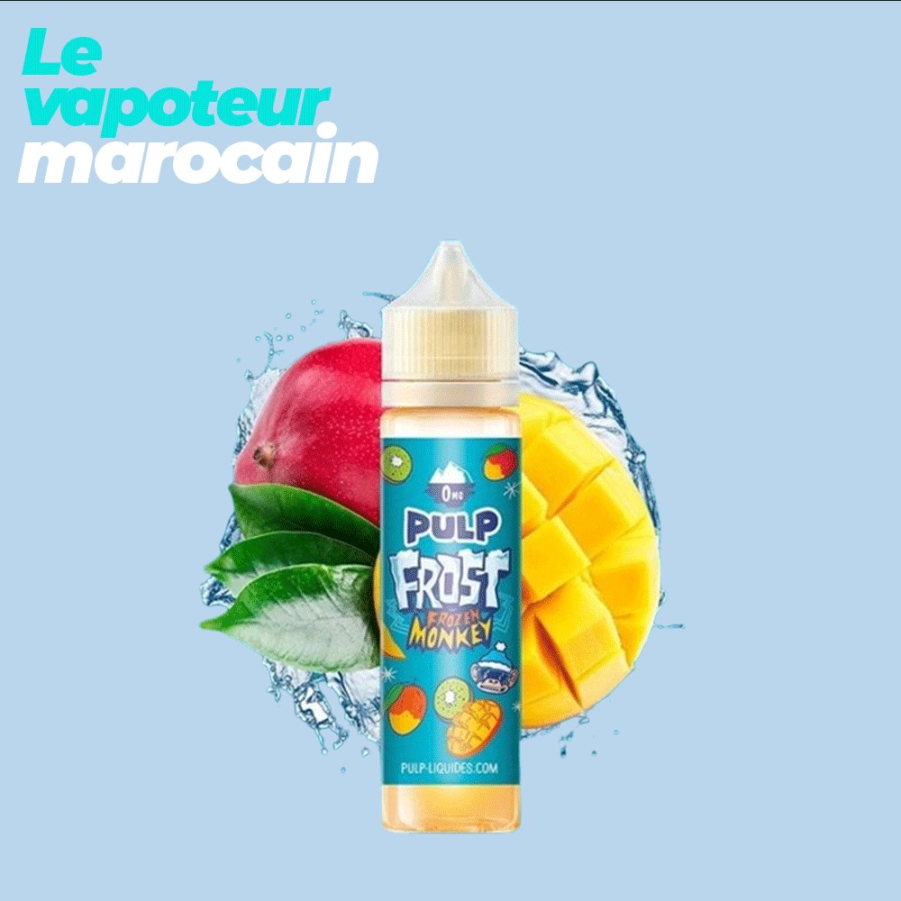 [LIQ/FAF-FRM-50ML] FROZEN MONKEY 50ML 0MG - PULP FROST AND FURIOUS