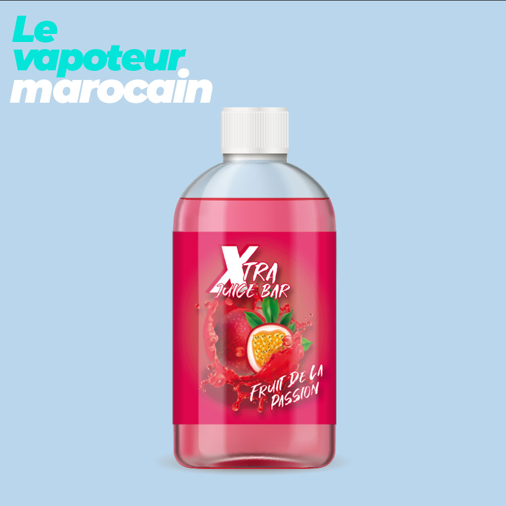 [LIQ/XJB-08-1L] FRUIT DE LA PASSION 1L 0MG - XTRA JUICE BAR