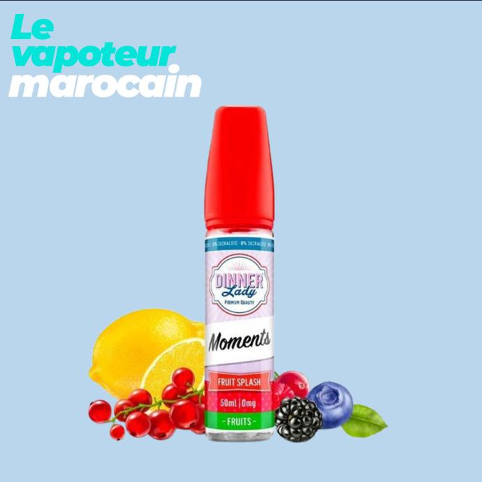 [LIQ/DIL-FRS-50ML] FRUIT SPLASH 50ML 0MG - DINNER LADY