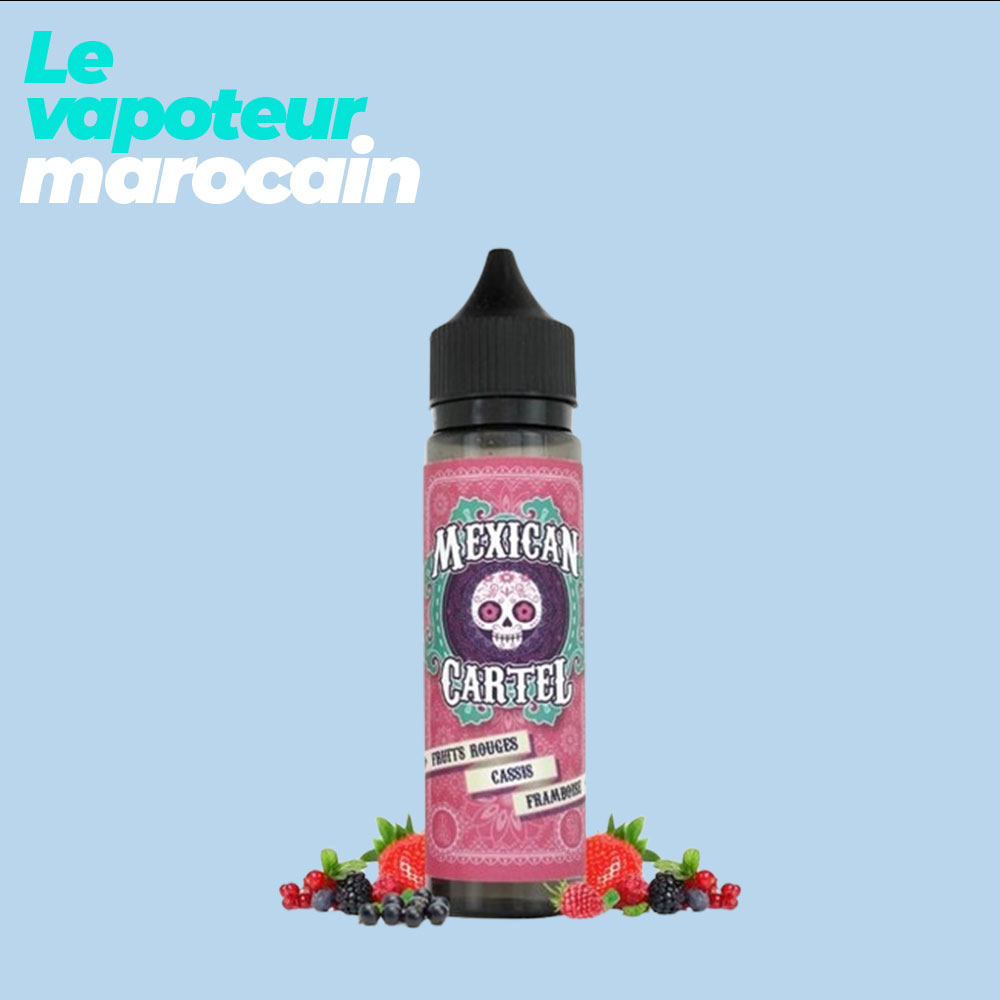 [LIQ/MEX-FCF-50ML] FRUITS ROUGES CASSIS FRAMBOISE 50ML 0MG - MEXICAN CARTEL