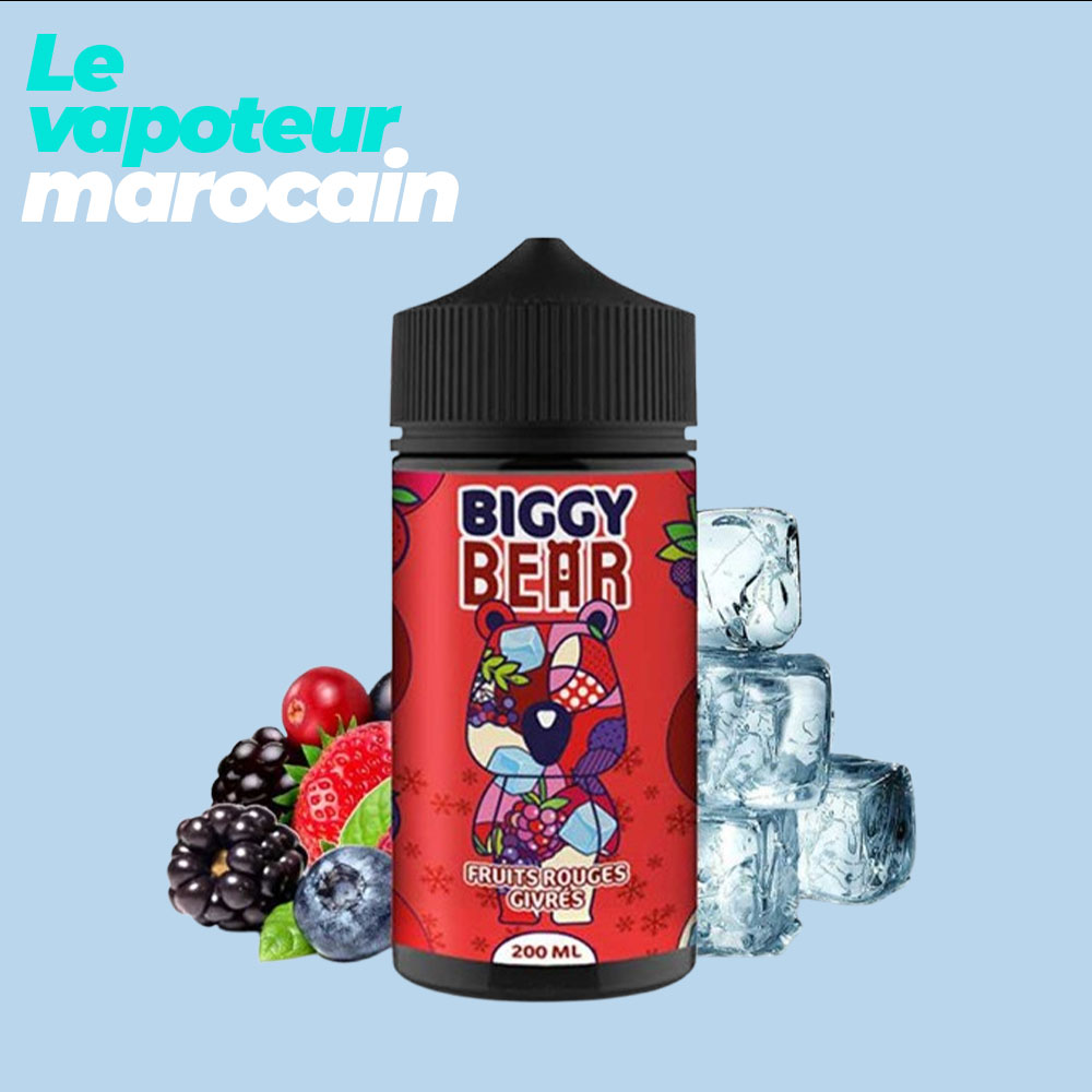 FRUITS ROUGES GIVRÉS 200ML BIGGY BEAR