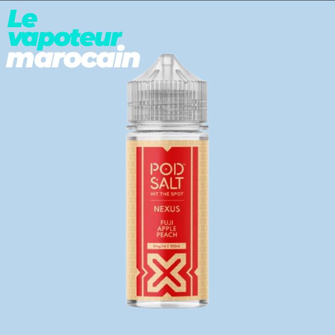 [LIQ/PSN-FAP-100ML] FUJI APPLE PEACH 100ML 0MG - POD SALT NEXUS