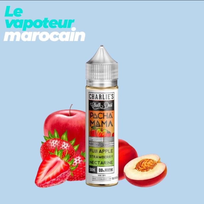 [LIQ/PAC-ASN-50ML] FUJI APPLE STRAWBERRY NECTARINE 50ML 0MG - PACHAMAMA