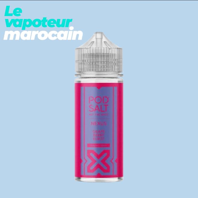 [LIQ/PSN-GBB-100ML] GRAPE BERRY BURST 100ML 0MG - POD SALT NEXUS
