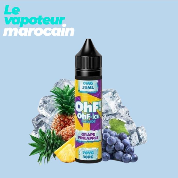 GRAPE PINEAPPLE 70VG 50ML 0MG - OHF OHFRUITS