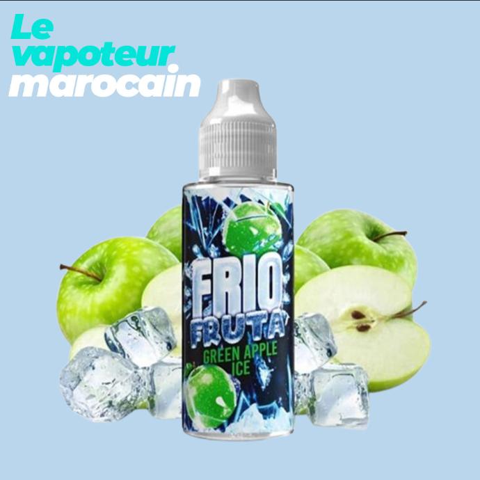 [LIQ/FRI-API-100ml] GREEN APPLE ICE 100ML 0MG - FRIO FRUTA 70VG