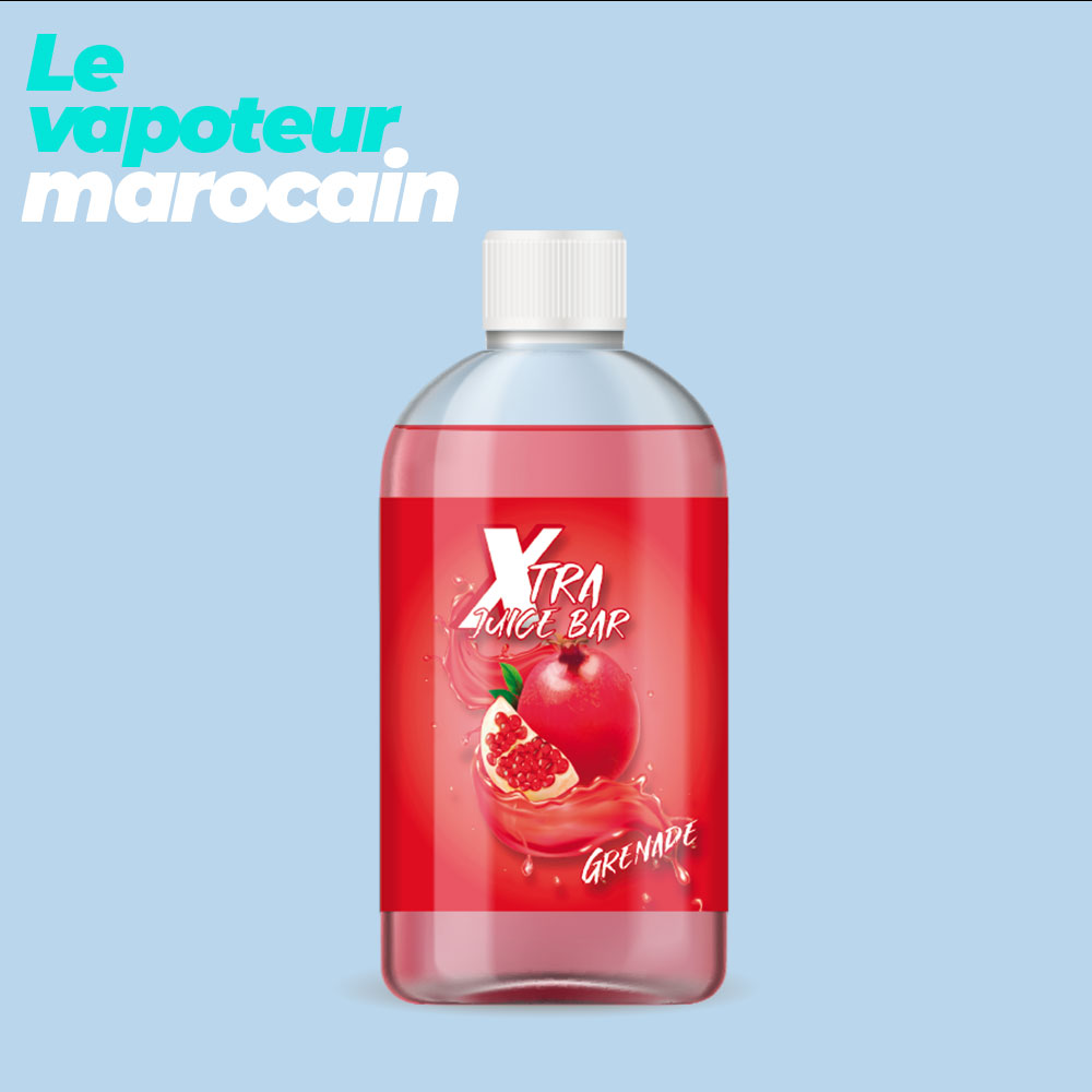 [LIQ/XJB-09-1L] GRENADE 1L 0MG - XTRA JUICE BAR