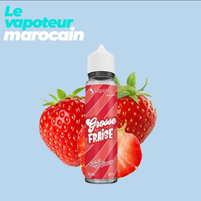 [LIQ/LIQ-GRF-50ML] GROSSE FRAISE 50ML OMG - WPUFF FLAVORS BY LIQUIDEO
