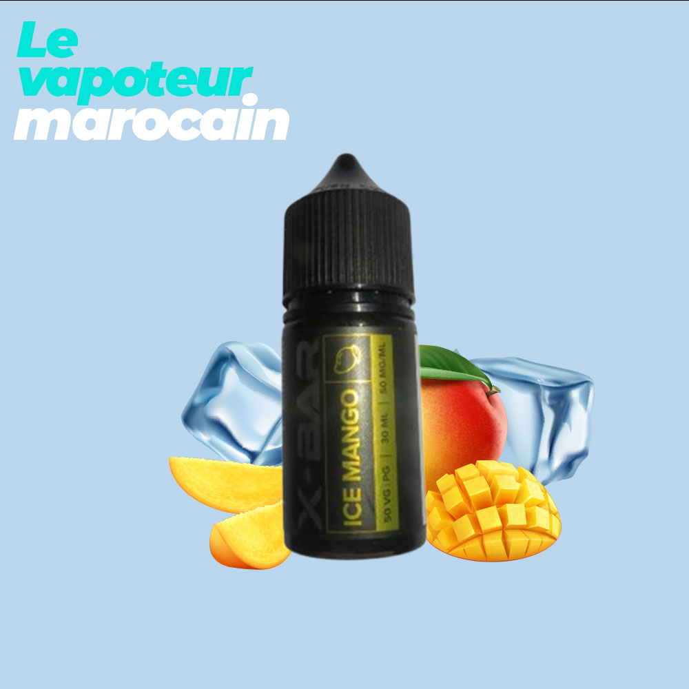 ICE MANGO 30ML 50mg - sel de nicotine - X-BAR