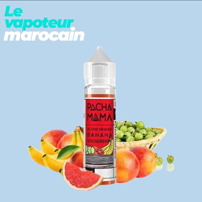 [LIQ/PAC-OBG-50ML] BLOOD ORANGE BANANA GOOSEBERRY 50ML 0MG - PACHAMAMA