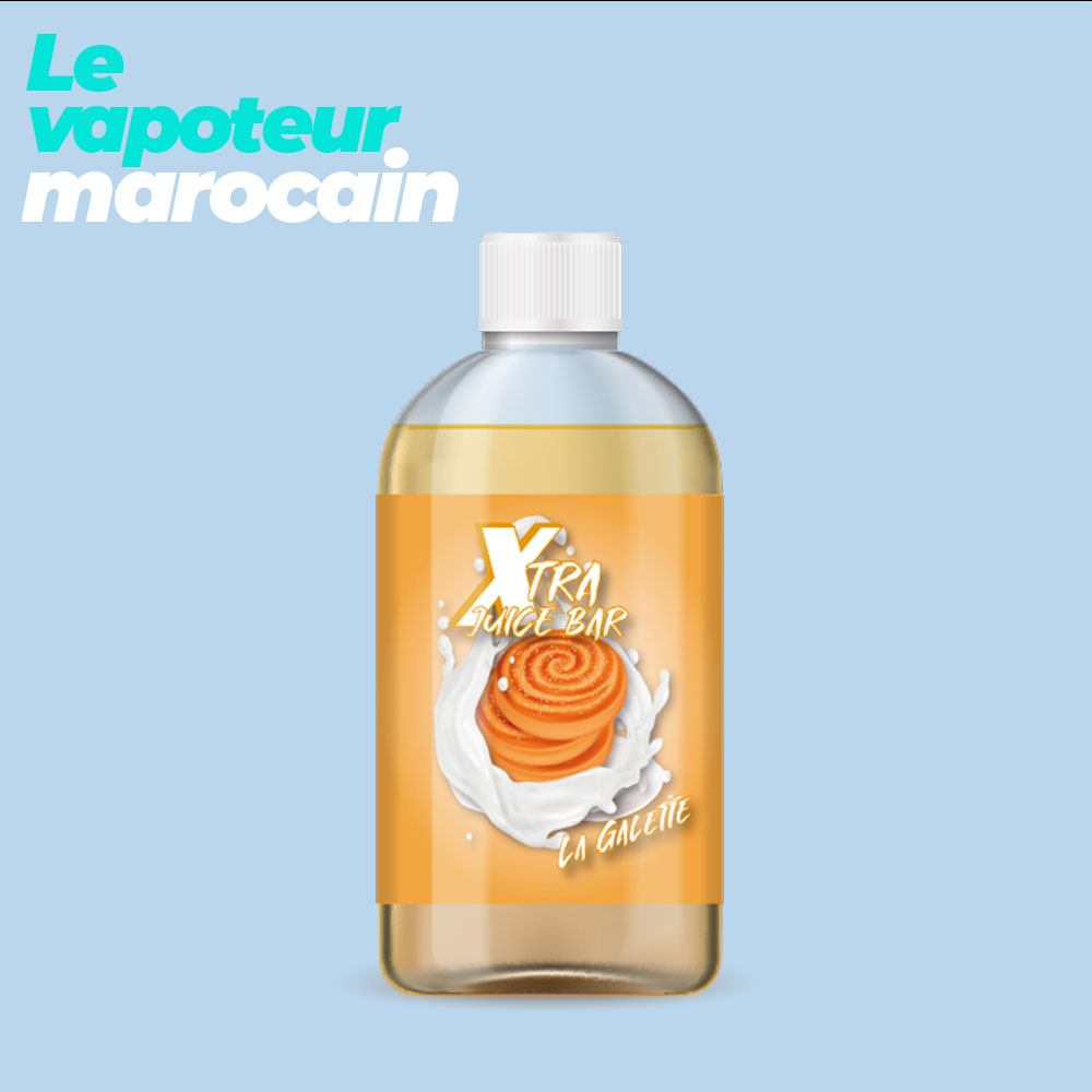 [LIQ/XJB-06-1L] LA GALETTE 1L 0MG - XTRA JUICE BAR