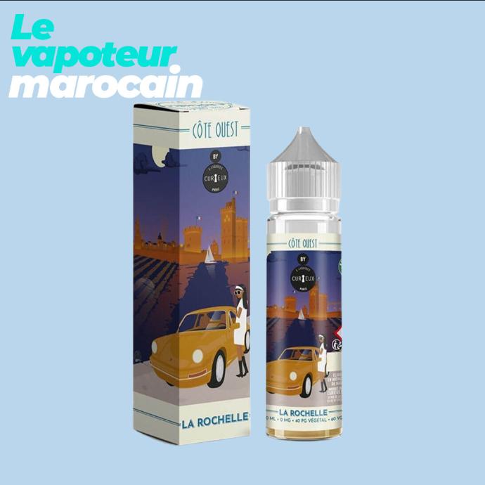 [LIQ/CUR-LAR-50ML] LA ROCHELLE 50ML 0MG - CURIEUX - ÉDITION CÔTE OUEST
