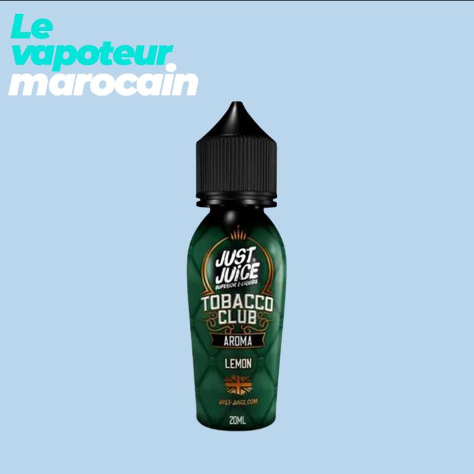 [LIQ/JUJ-LET-50ML] LEMON 50ML 0MG - JUST JUICE TOBACCO CLUB