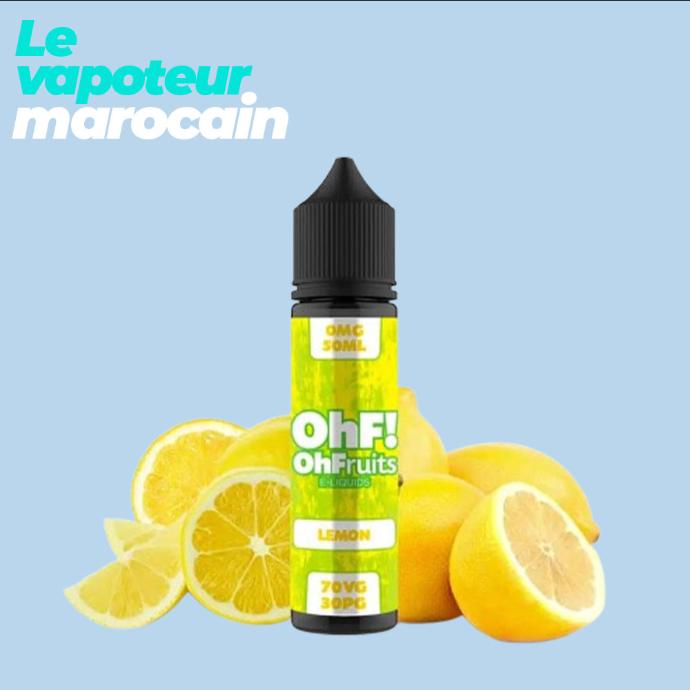 LEMON 70VG 50ML 0MG - OHF OHFRUITS