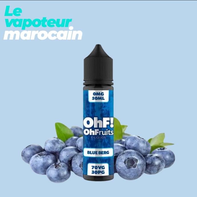 BLUE BERG 70VG 50ML 0MG - OHF OHFRUITS
