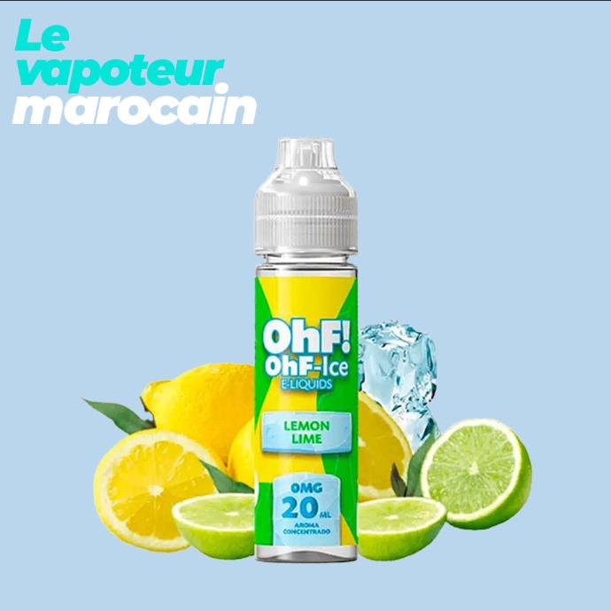 [LIQ/OHF-LEL-20ML] LEMON LIME 20ML 0MG LONGFILL - OHF ICE