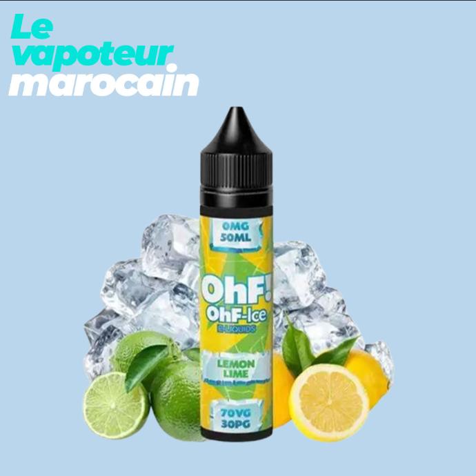 LEMON LIME 70VG 50ML 0MG - OHF ICE
