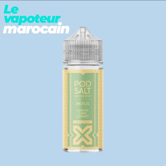 [LIQ/PSN-LLS-100ML] LEMON LIME SORBET 100ML 0MG - POD SALT NEXUS