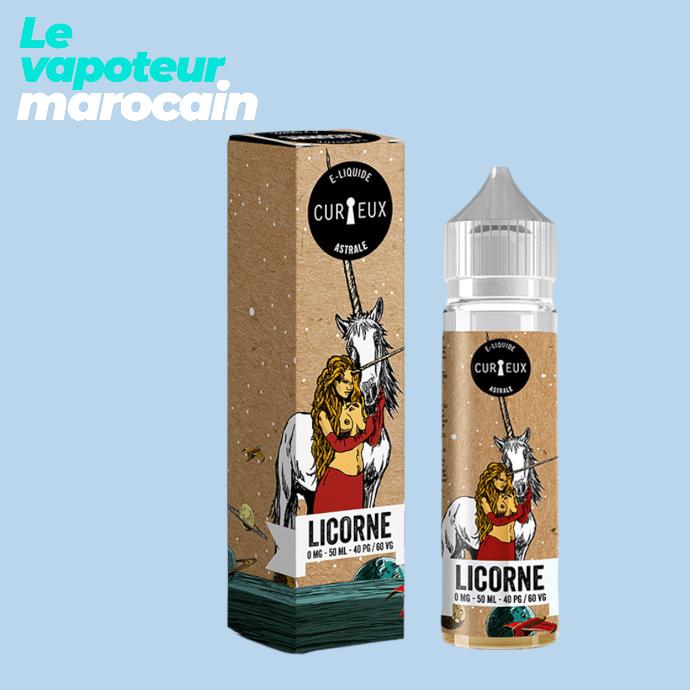 [LIQ/CUR-LIC-50ML] LICORNE 50ML 0MG - CURIEUX - ÉDITION ASTRALE