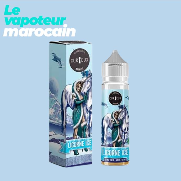 [LIQ/CUR-LII-50ML] LICORNE ICE 50ML 0MG - CURIEUX - ÉDITION ASTRALE