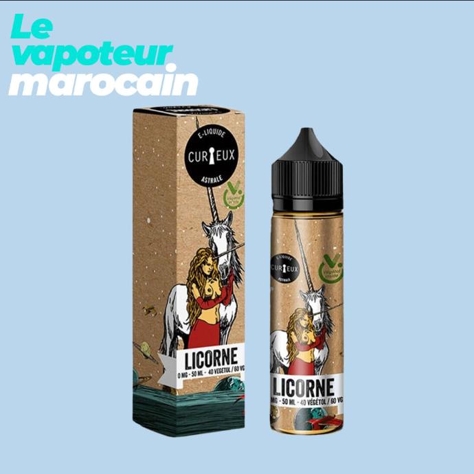[LIQ/CUR-LIV-50ML] LICORNE VEGETOL 50ML 0MG - CURIEUX - ÉDITION ASTRALE