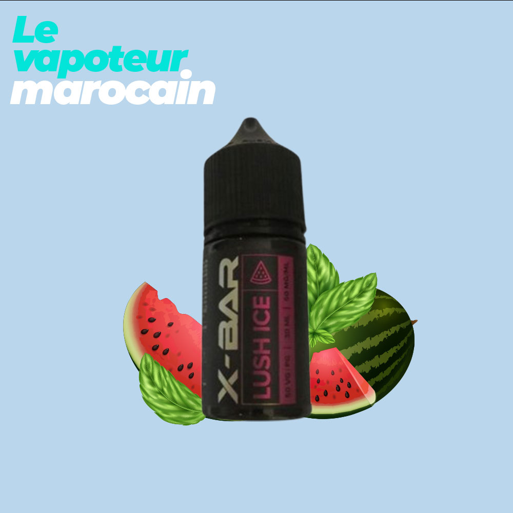 LUSH ICE 30ML 50mg - sel de nicotine - X-BAR