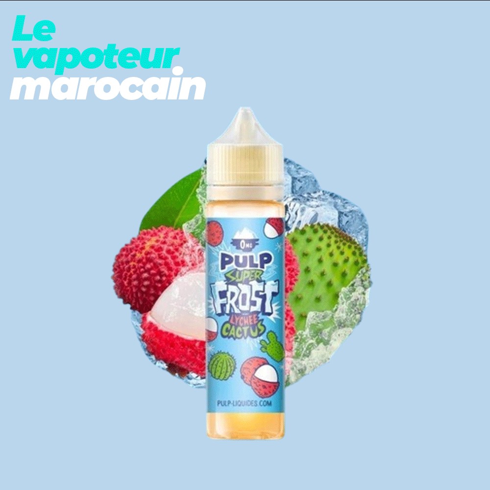 [LIQ/FAF-LYC-50ML] LYCHEE CACTUS 50ML 0MG - PULP FROST AND FURIOUS