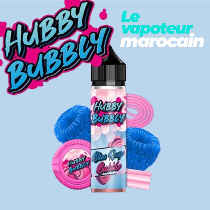 [LIQ/HUB-BRB-50ML] BLUE RASP BUBBLE 50ML OMG - HUBBY BUBBLY