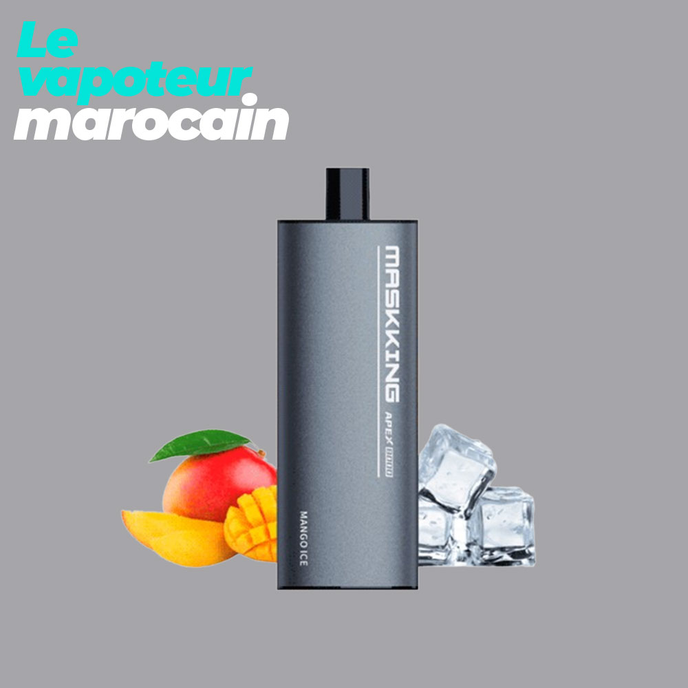 MANGO ICE - APEX 8000 BOUFFÉES 2% - MASKKING