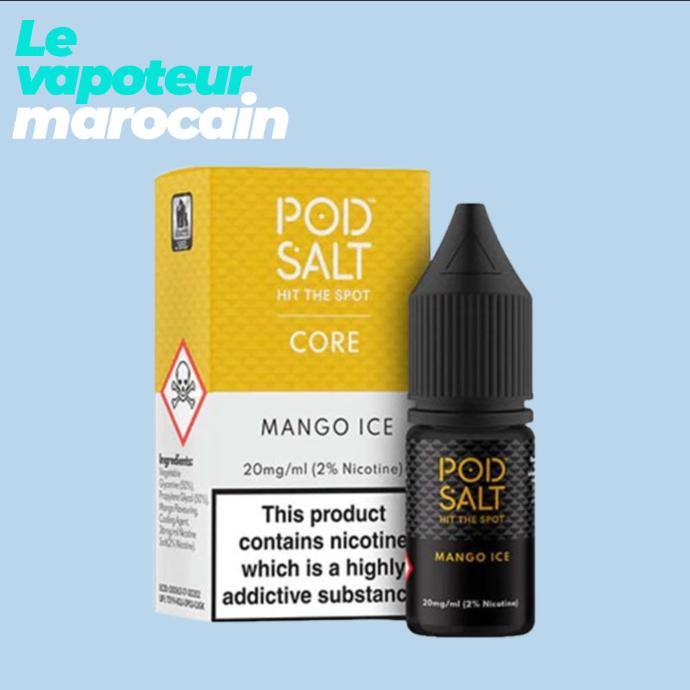 [LIQ/PSH-MAI-10ML-20MGS] MANGO ICE 10ML - POD SALT HIT THE SPOT