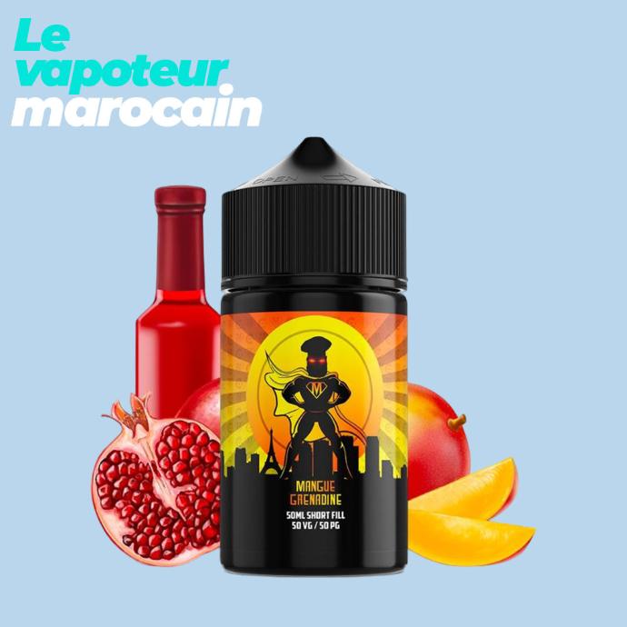 [LIQ/SUM-MAG-50ML] MANGUE GRENADINE 50ML 0MG - SUPER MUKK