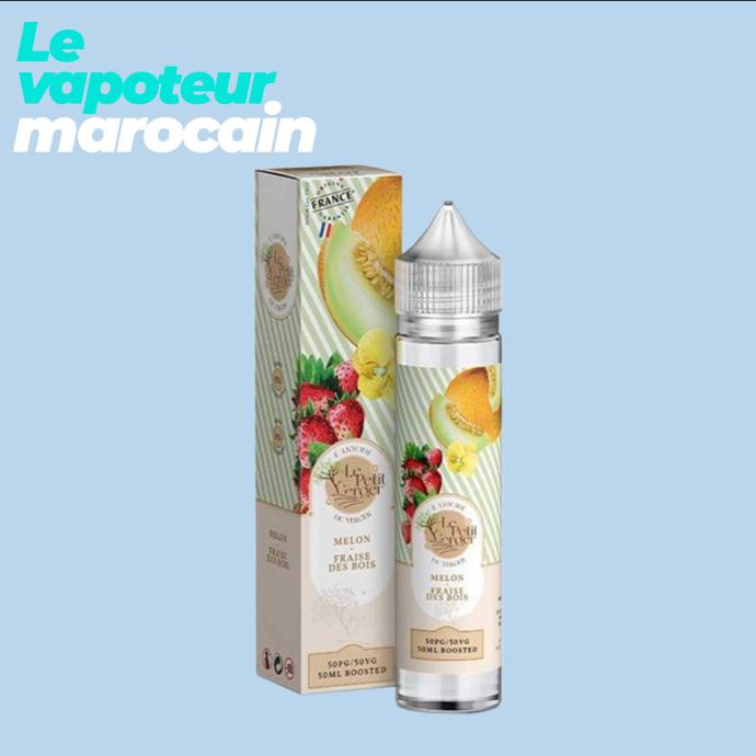 [LIQ/LPV-MFB-50ML] MELON FRAISE DES BOIS 50ML 0MG - LE PETIT VERGER
