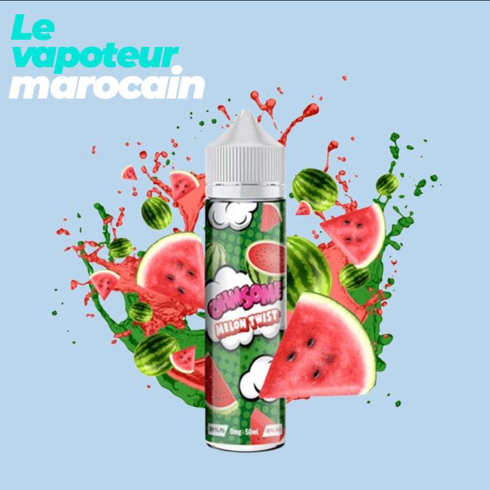 [LIQ/OHM-MET-50ML] MELON TWIST 50ML 0MG - OHMSOME