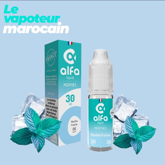 MENTHE FRAICHE 10ML - ALFALIQUID