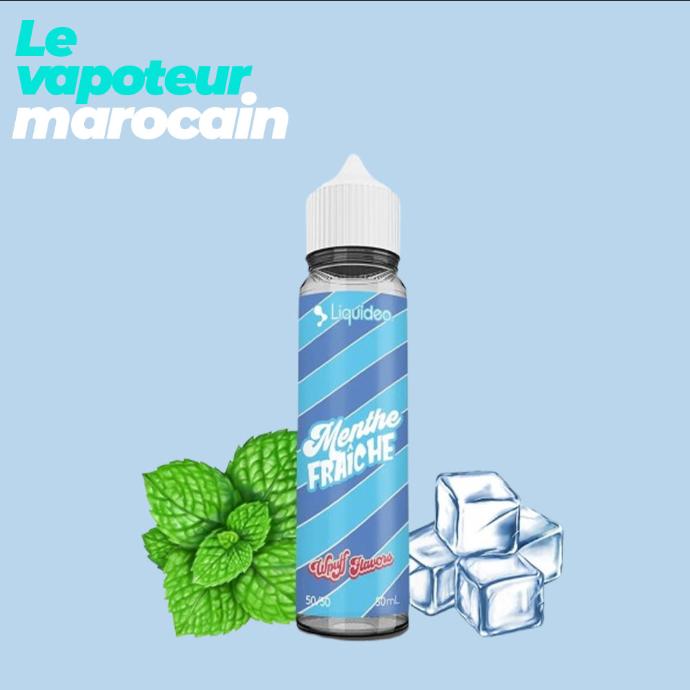 [LIQ/LIQ-MEF-50ML] MENTHE FRAICHE 50ML OMG - WPUFF FLAVORS BY LIQUIDEO